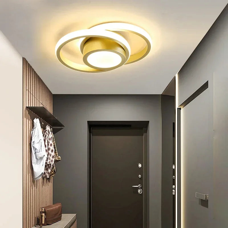 AHA Modern LED Ceiling Light – Square & Round Fixtures for Corridor & Entryway