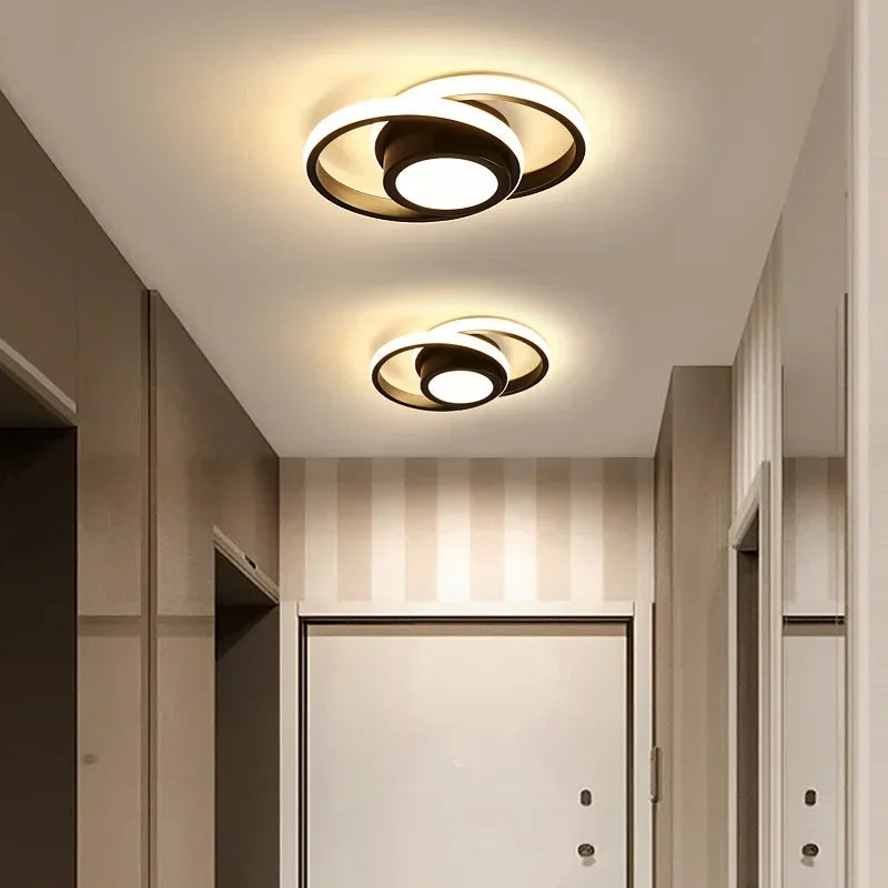 AHA Modern LED Ceiling Light – Square & Round Fixtures for Corridor & Entryway